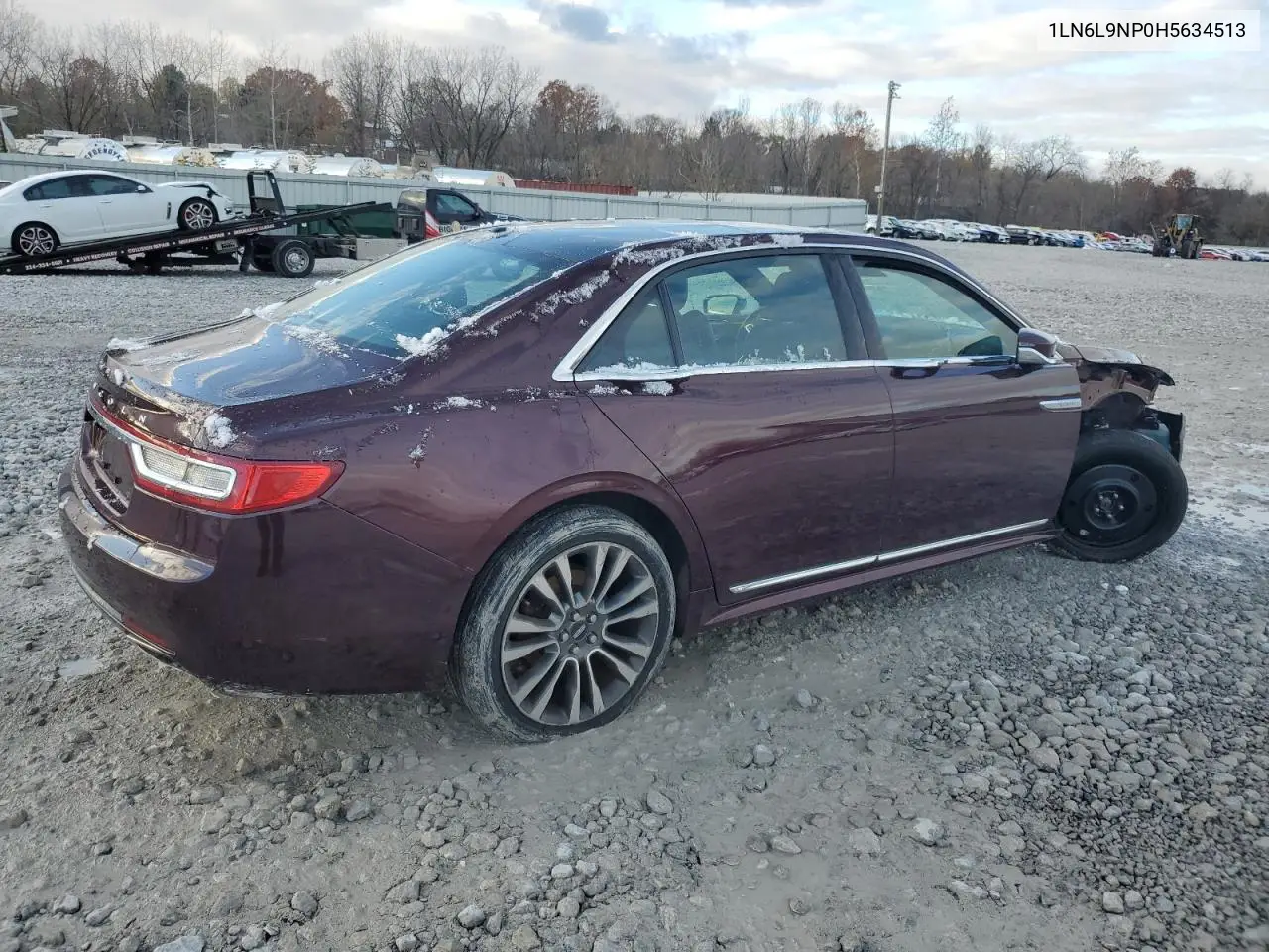 1LN6L9NP0H5634513 2017 Lincoln Continental Reserve