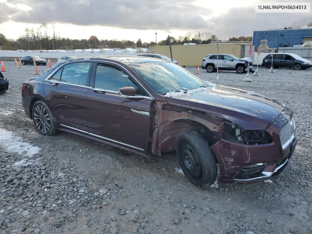 1LN6L9NP0H5634513 2017 Lincoln Continental Reserve