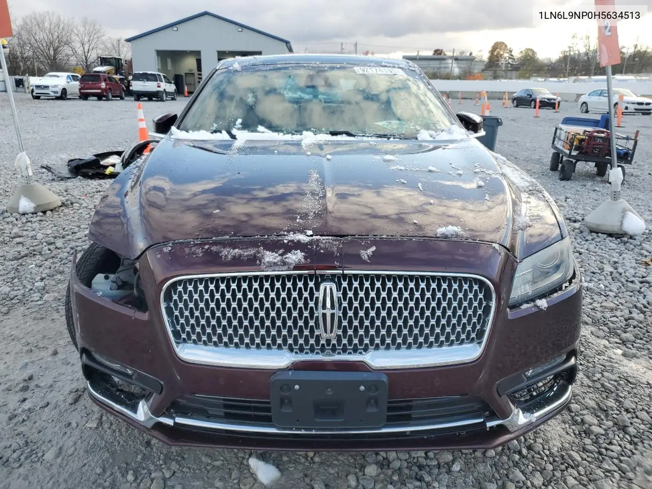 1LN6L9NP0H5634513 2017 Lincoln Continental Reserve