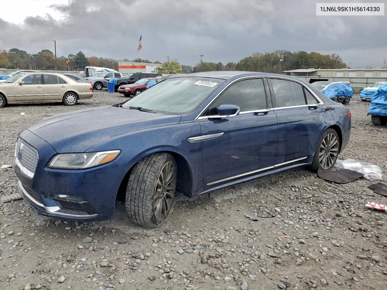 1LN6L9SK1H5614330 2017 Lincoln Continental Select