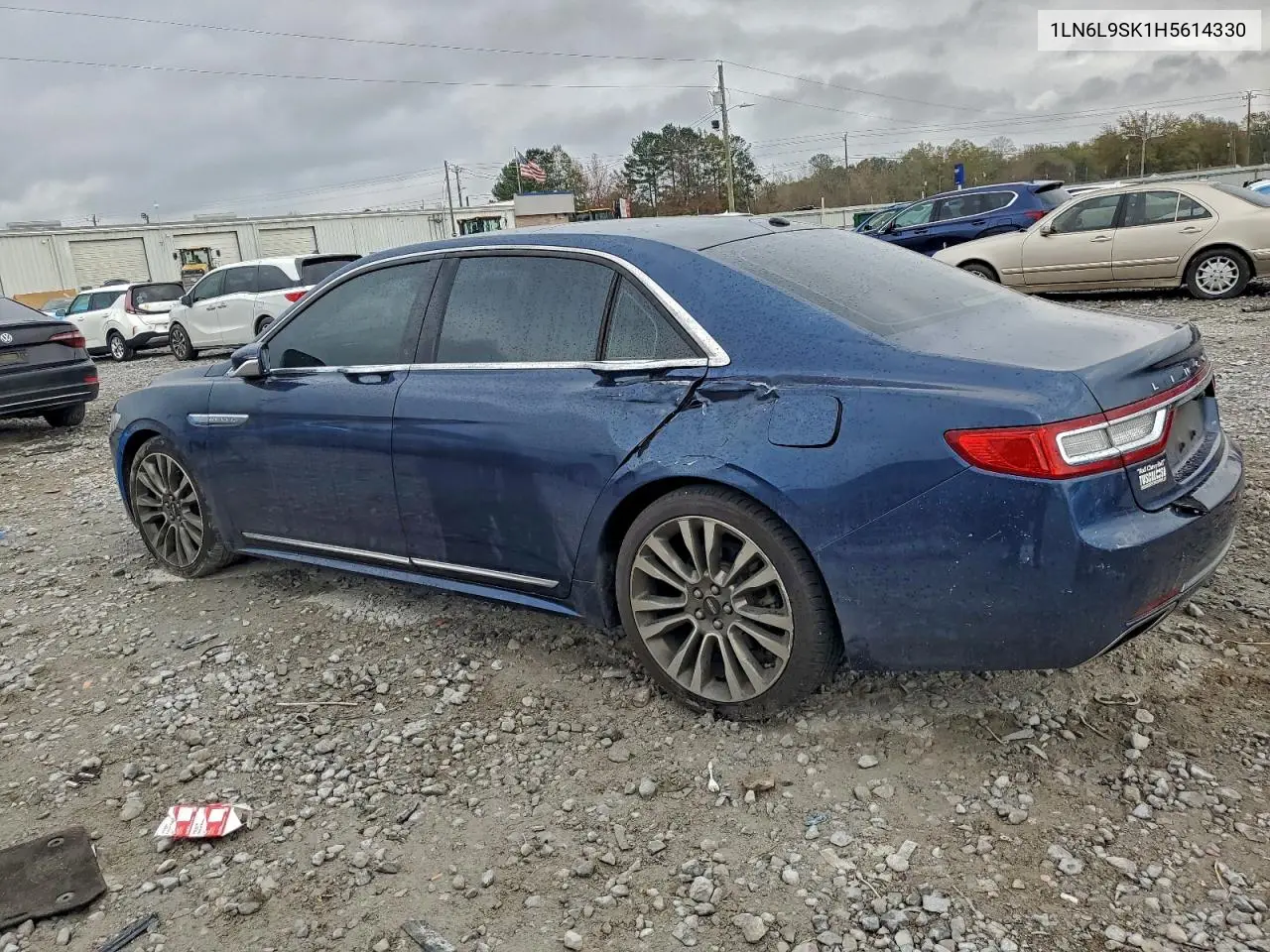 1LN6L9SK1H5614330 2017 Lincoln Continental Select