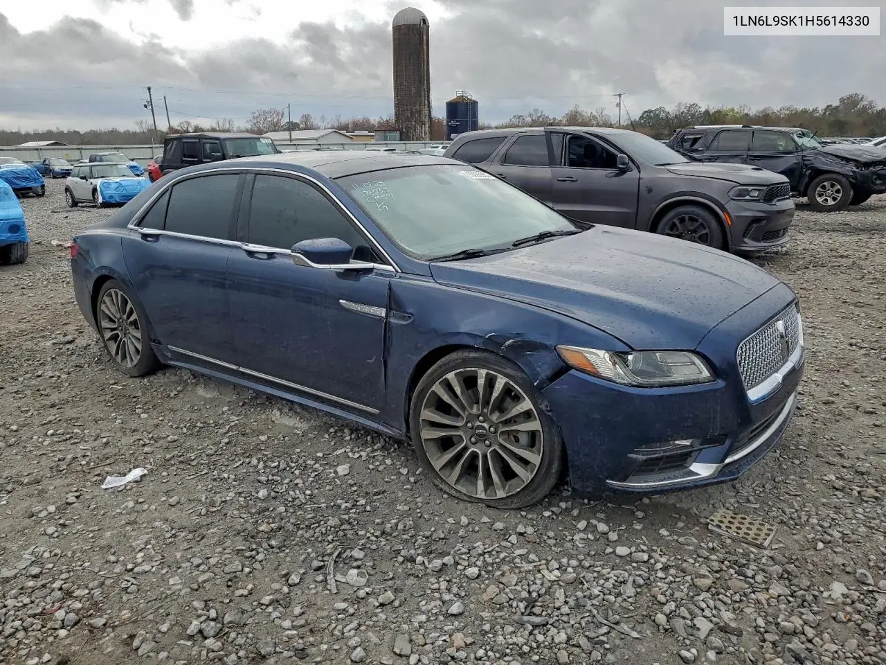 1LN6L9SK1H5614330 2017 Lincoln Continental Select