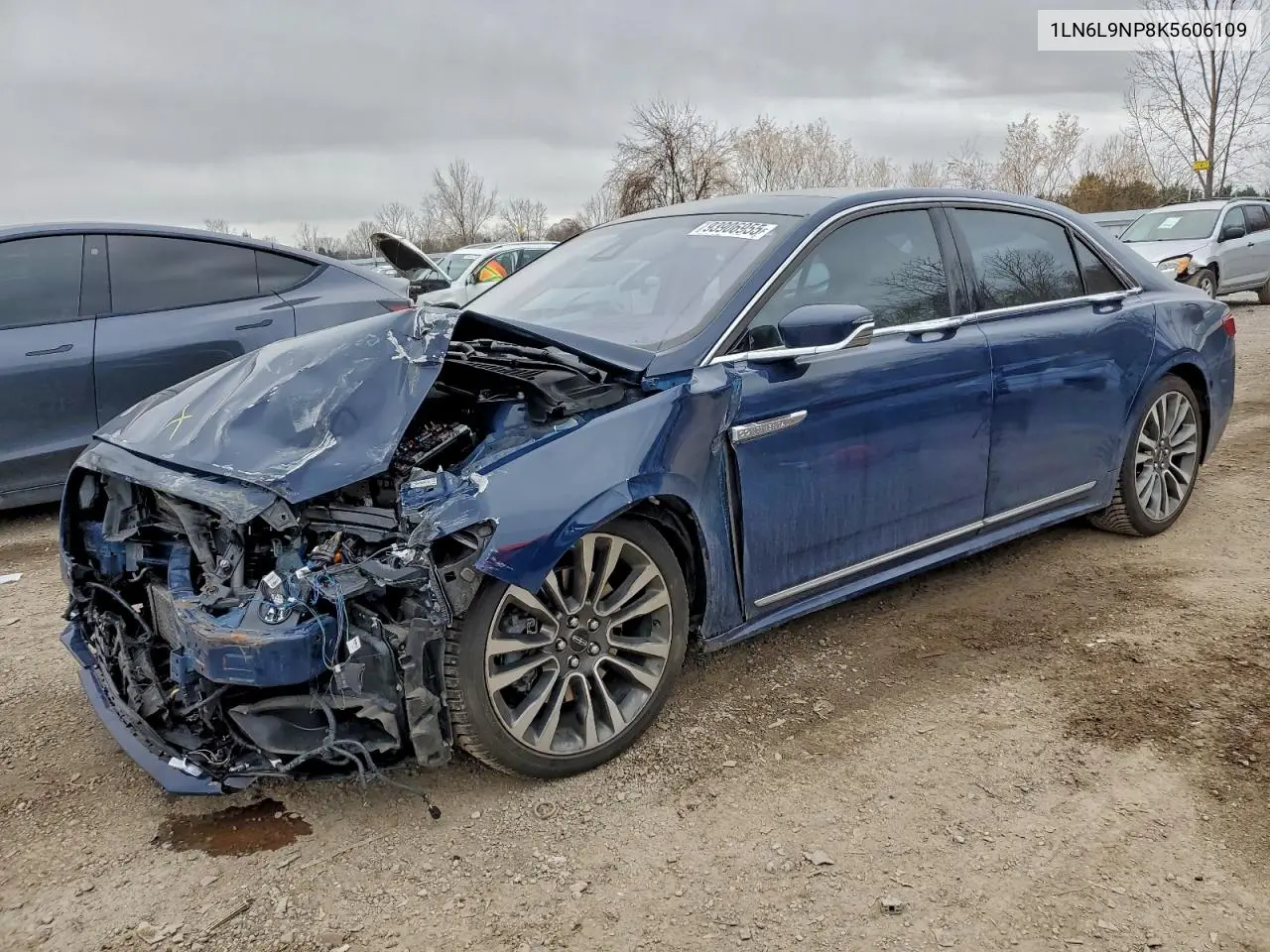 1LN6L9NP8K5606109 2019 Lincoln Continental Reserve