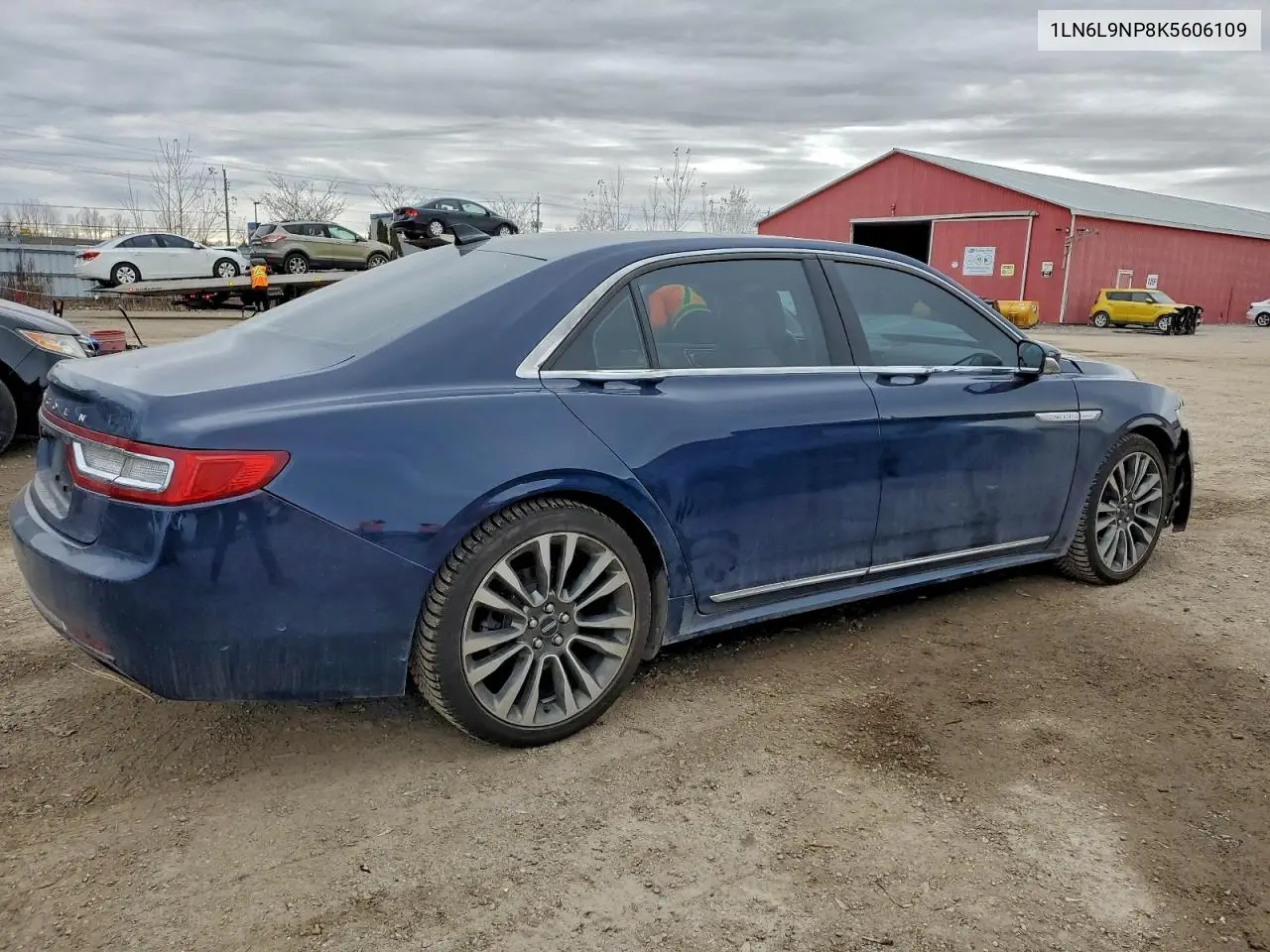 1LN6L9NP8K5606109 2019 Lincoln Continental Reserve