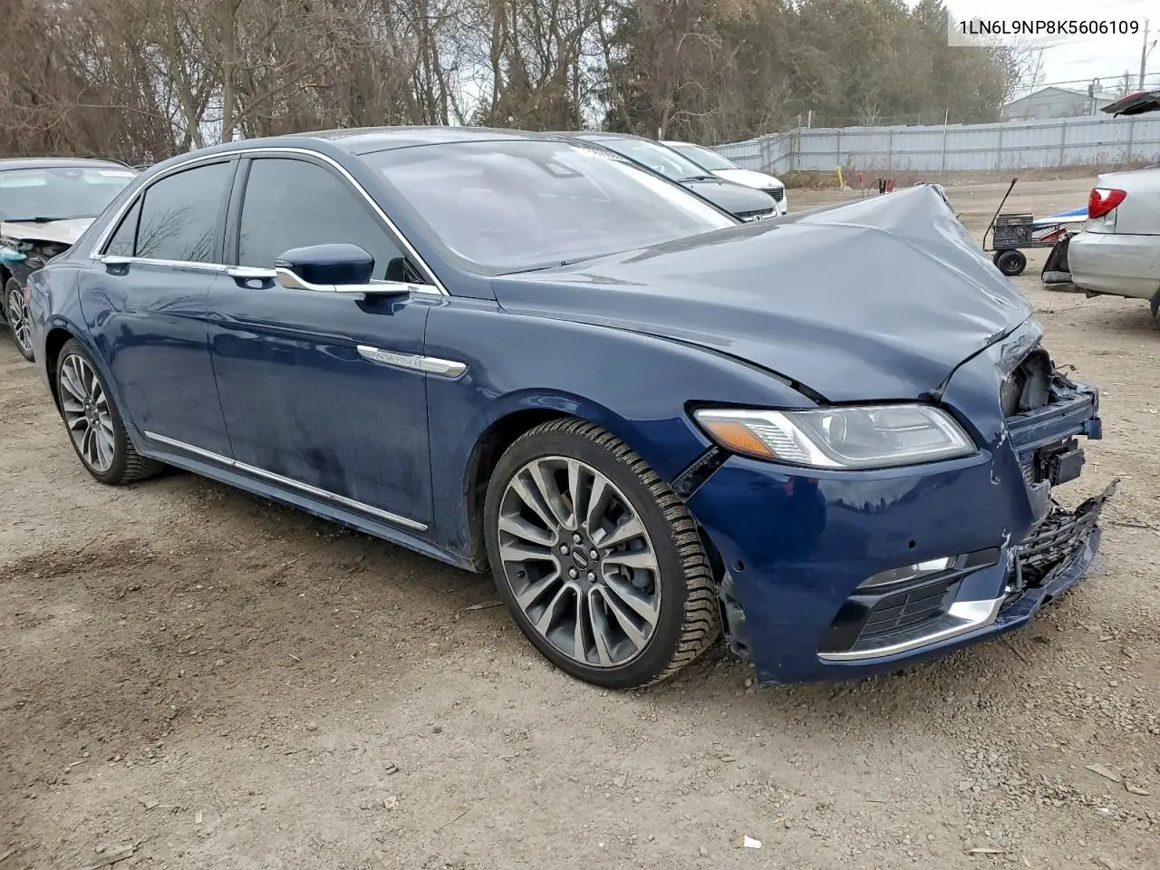 1LN6L9NP8K5606109 2019 Lincoln Continental Reserve