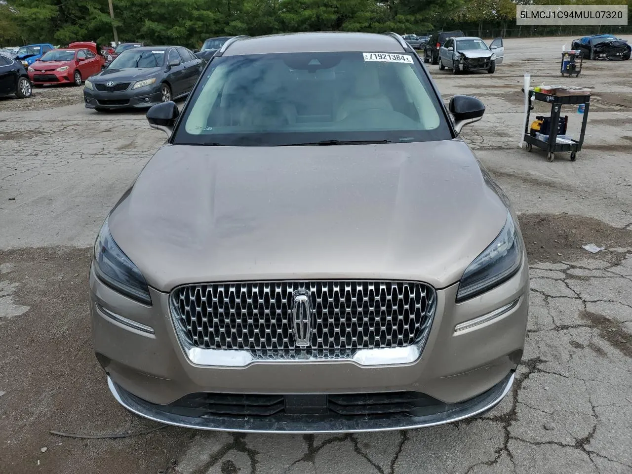 2021 Lincoln Corsair VIN: 5LMCJ1C94MUL07320 Lot: 71921384