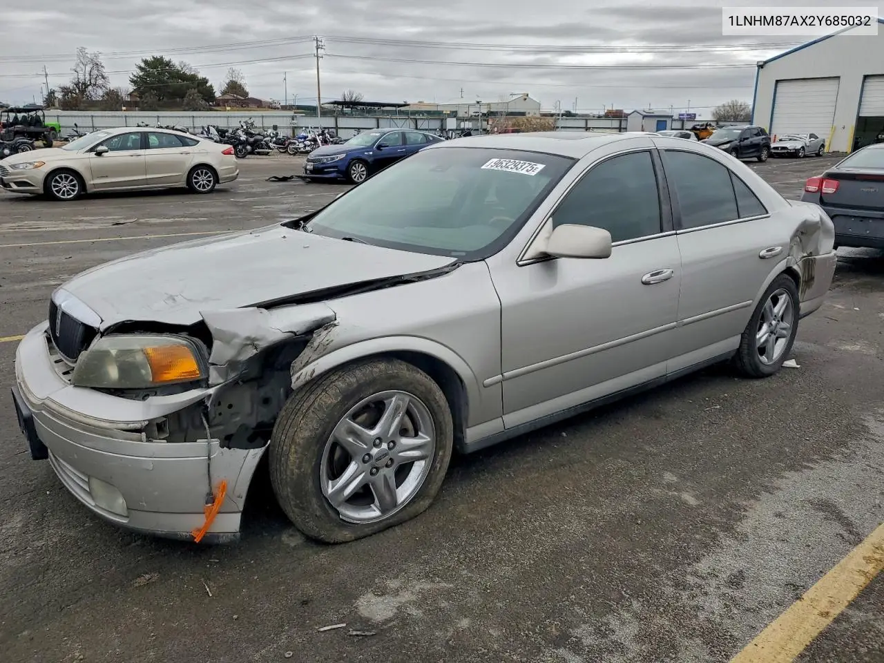 1LNHM87AX2Y685032 2002 Lincoln Ls