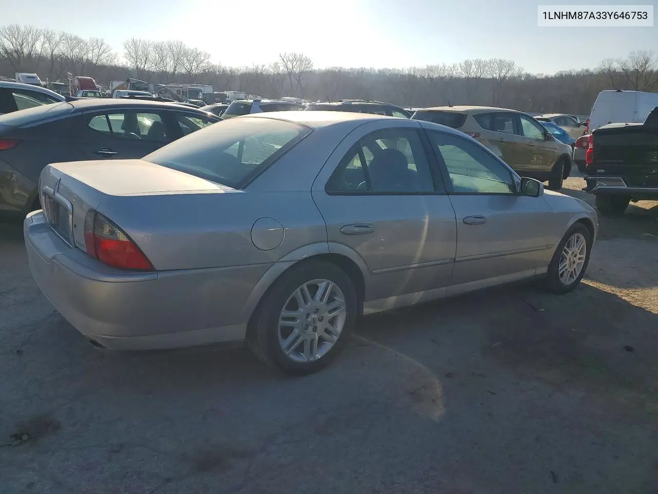 2003 Lincoln Ls VIN: 1LNHM87A33Y646753 Lot: 76721655
