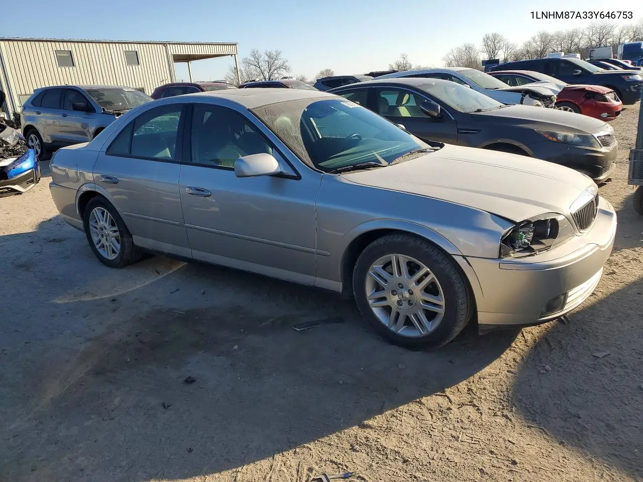 2003 Lincoln Ls VIN: 1LNHM87A33Y646753 Lot: 76721655