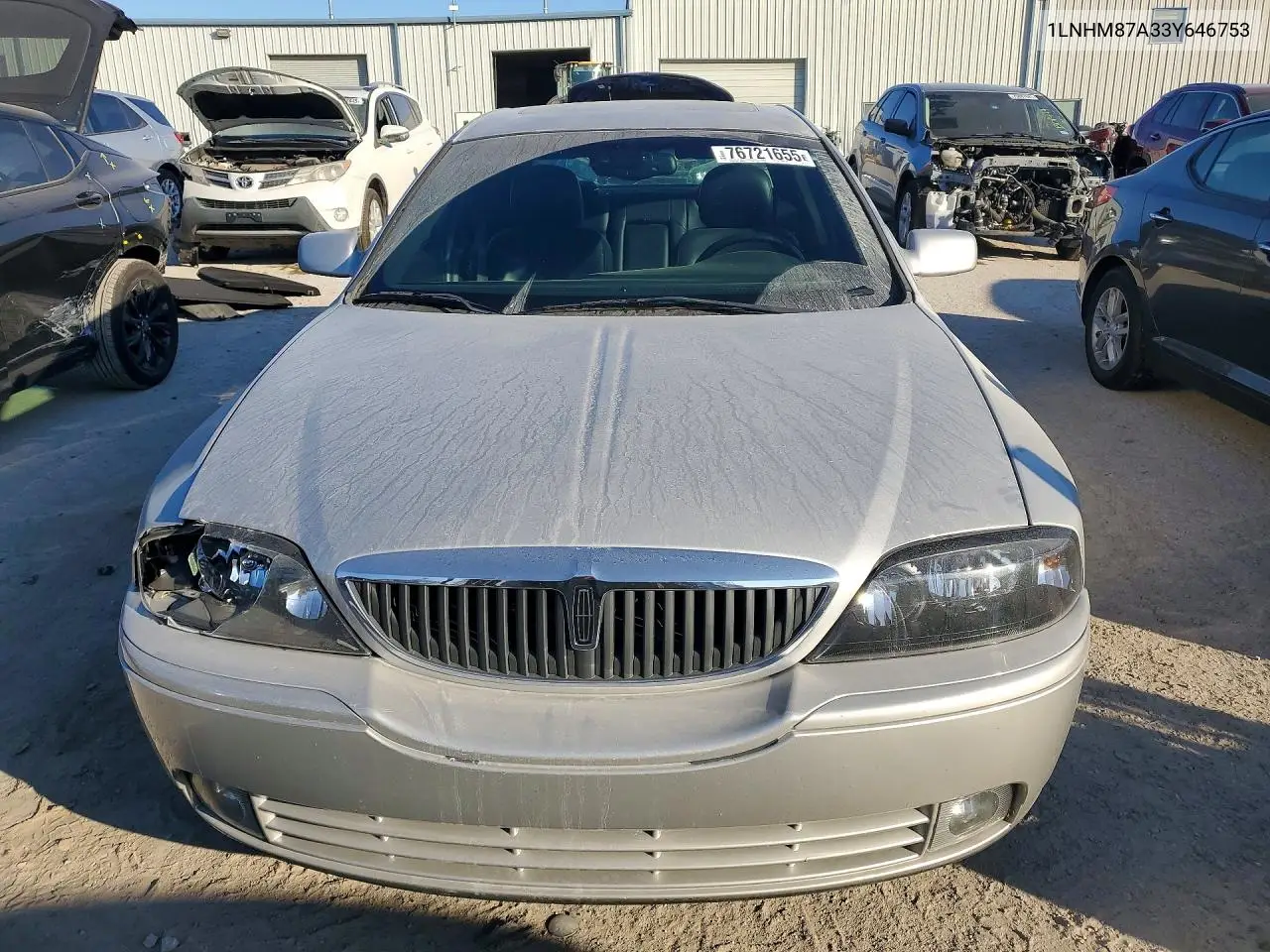 2003 Lincoln Ls VIN: 1LNHM87A33Y646753 Lot: 76721655