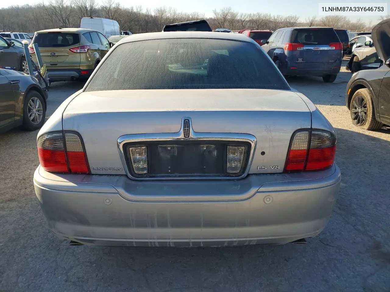 2003 Lincoln Ls VIN: 1LNHM87A33Y646753 Lot: 76721655