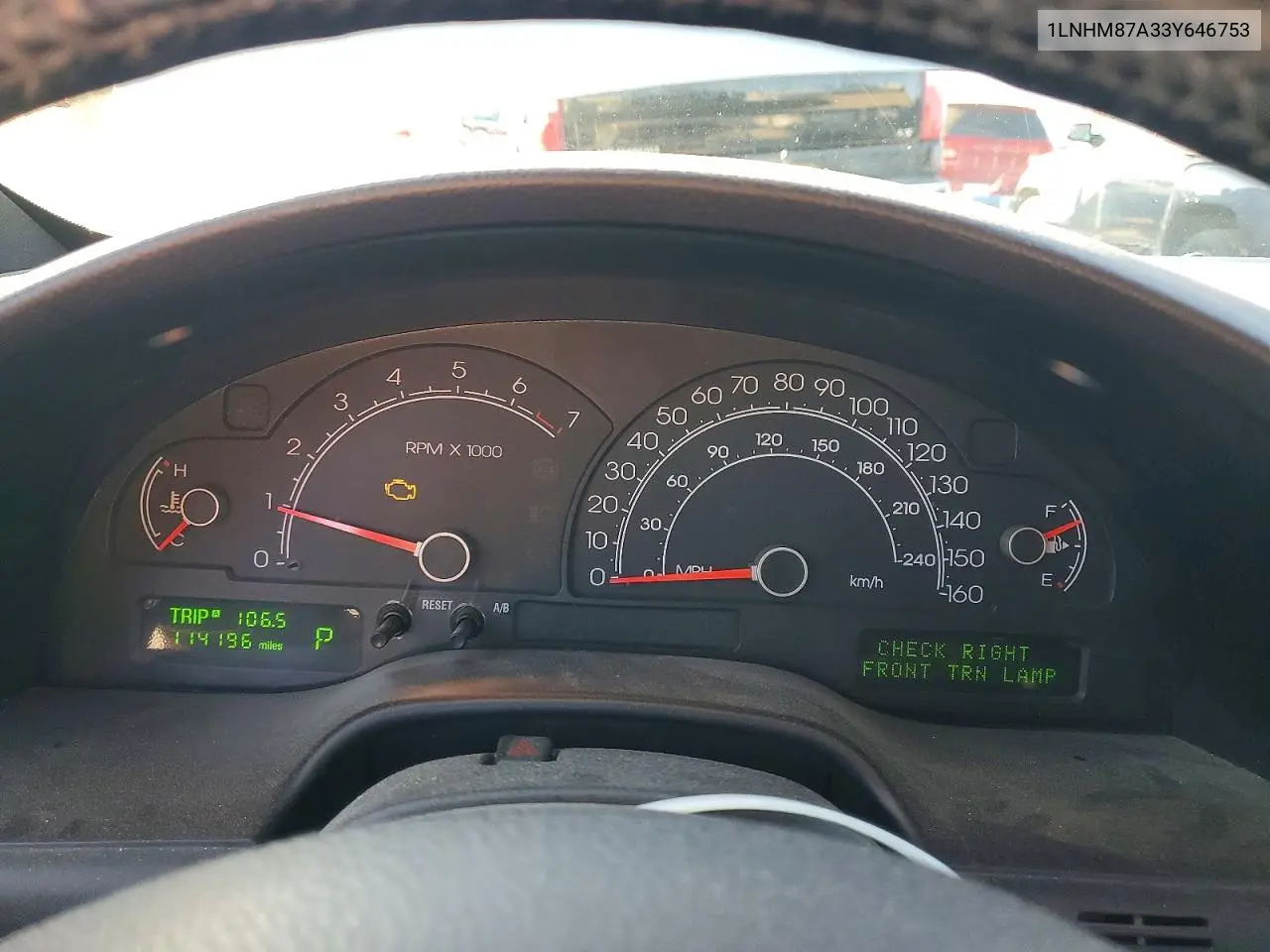 2003 Lincoln Ls VIN: 1LNHM87A33Y646753 Lot: 76721655