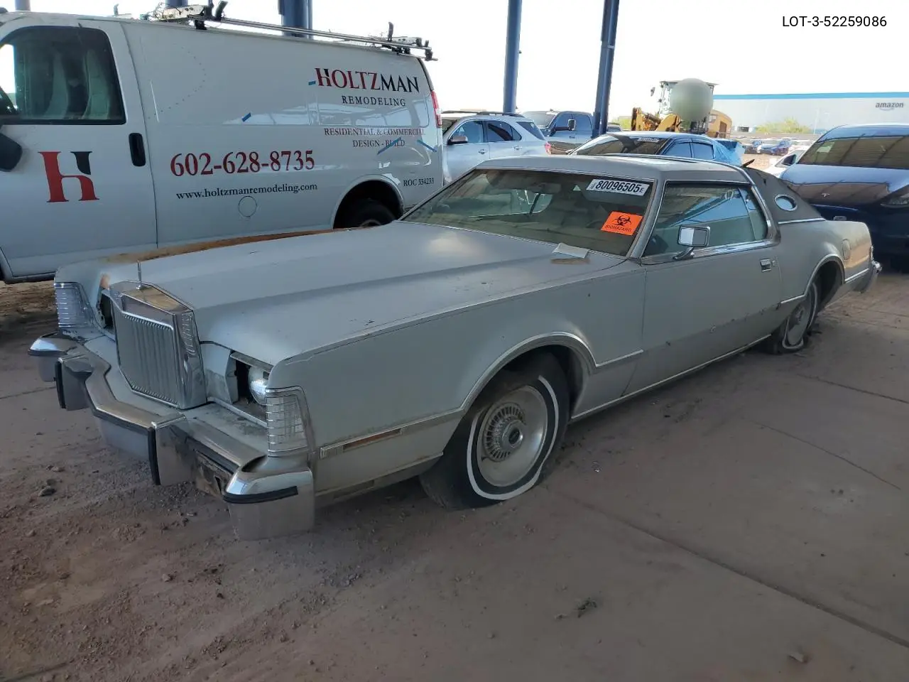 1974 Lincoln Mark Vi VIN: LOT-3-52259086 Lot: 52259086