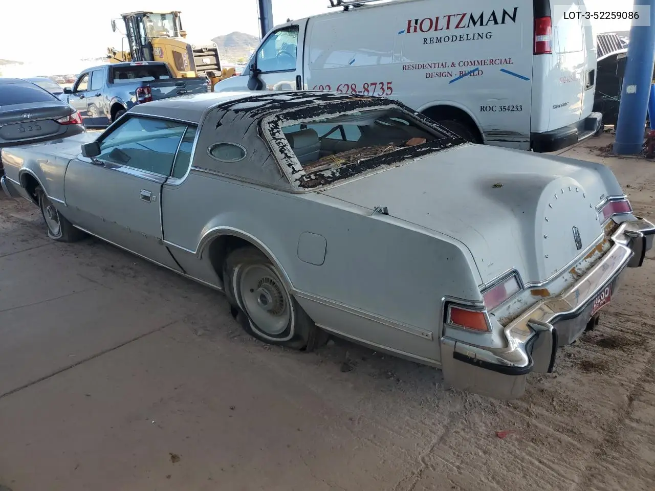 1974 Lincoln Mark Vi VIN: LOT-3-52259086 Lot: 52259086