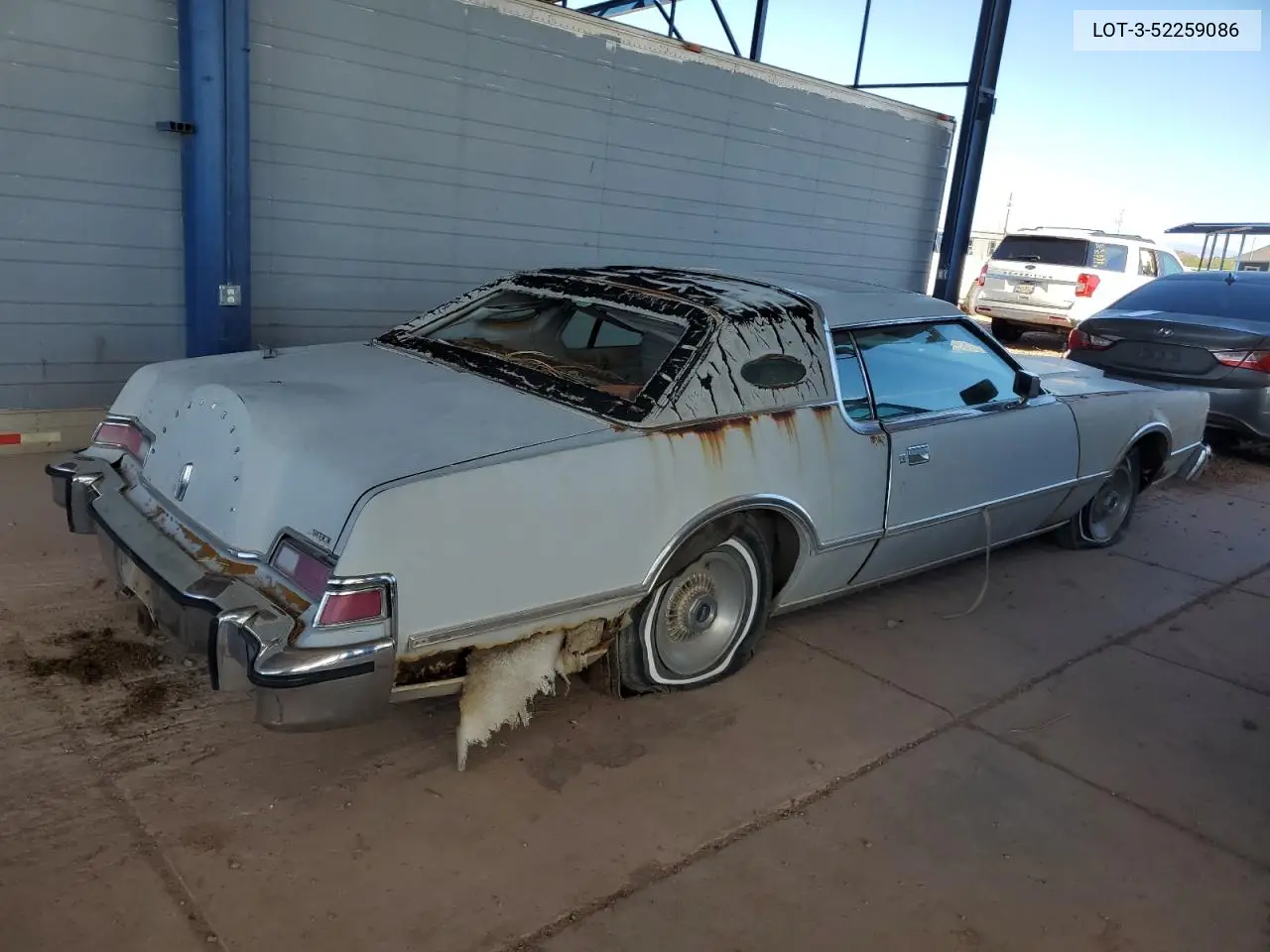 1974 Lincoln Mark Vi VIN: LOT-3-52259086 Lot: 52259086