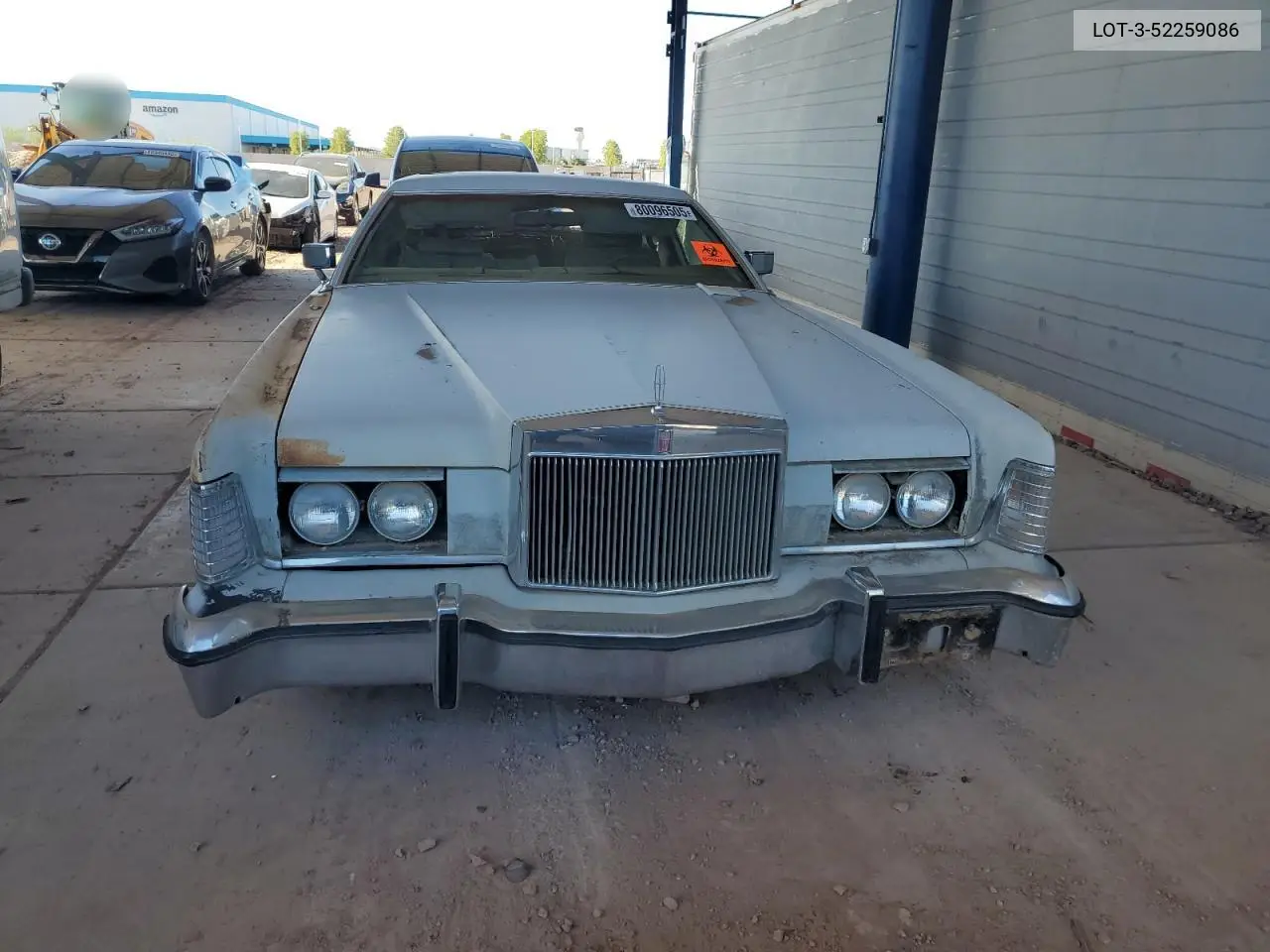 1974 Lincoln Mark Vi VIN: LOT-3-52259086 Lot: 52259086