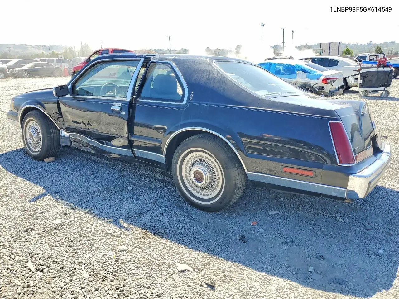 1986 Lincoln Townhouse Mark Vii VIN: 1LNBP98F5GY614549 Lot: 47141816