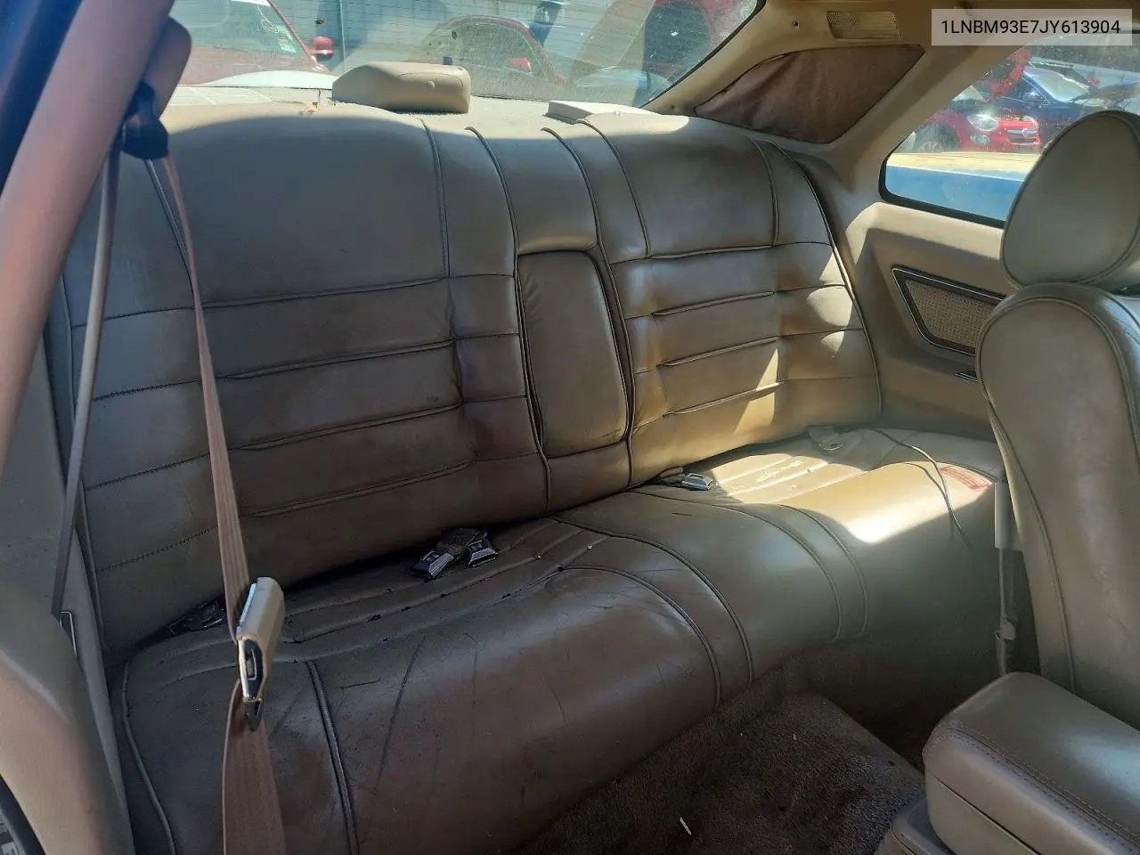 1988 Lincoln Mark Vii Lsc VIN: 1LNBM93E7JY613904 Lot: 55867256