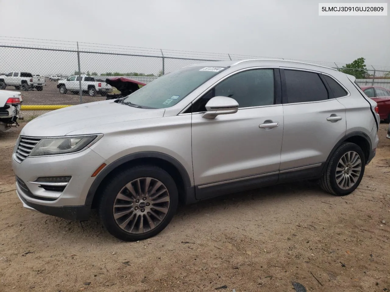 2016 Lincoln Mkc Reserve VIN: 5LMCJ3D91GUJ20809 Lot: 50122594