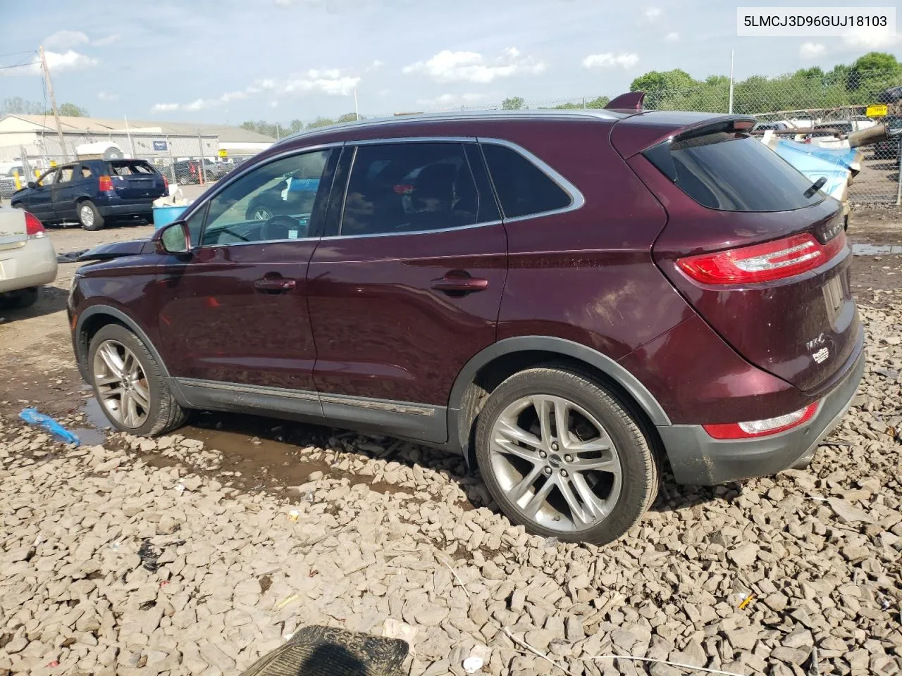 5LMCJ3D96GUJ18103 2016 Lincoln Mkc Reserve