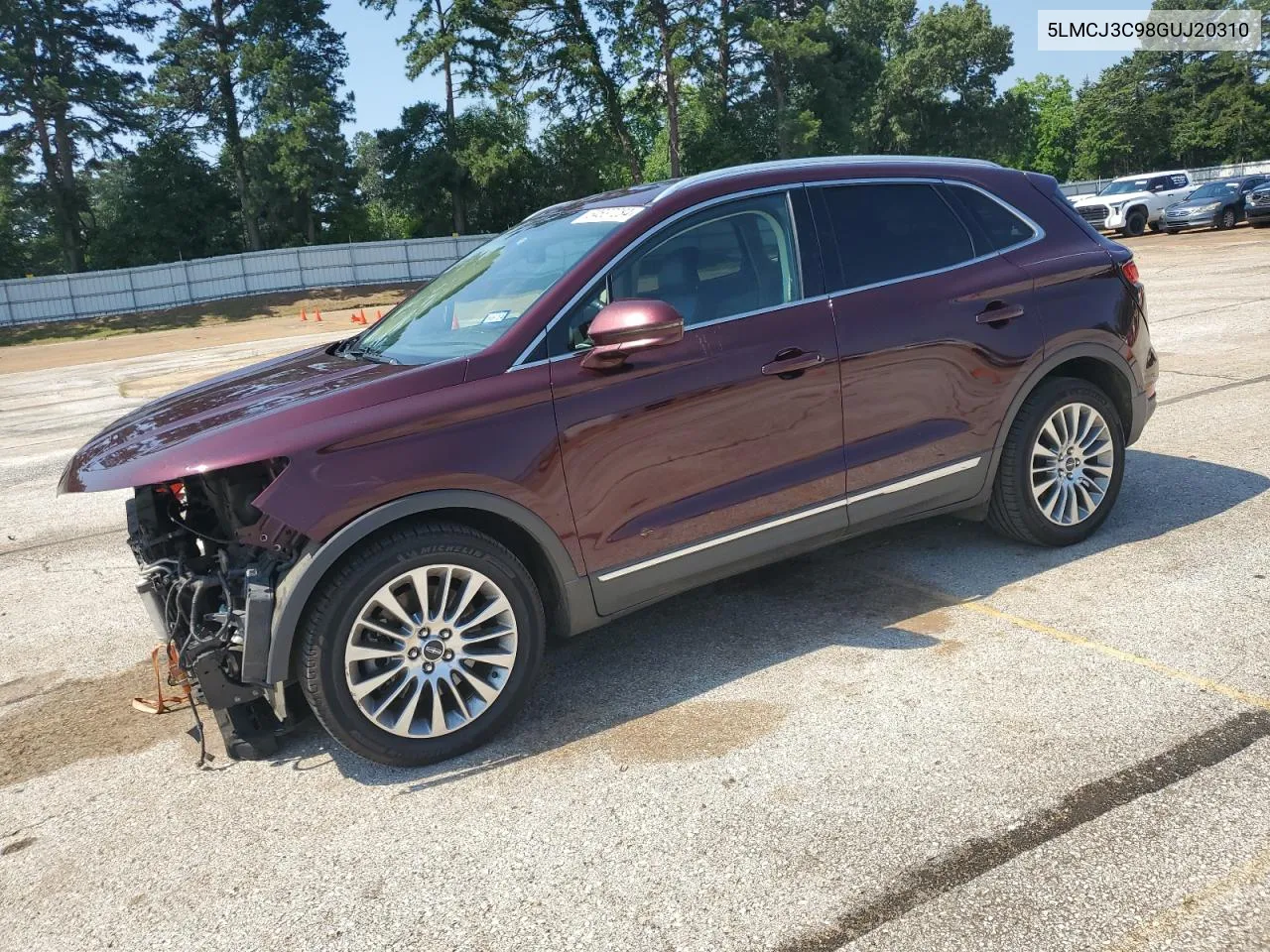 2016 Lincoln Mkc Reserve VIN: 5LMCJ3C98GUJ20310 Lot: 54637284