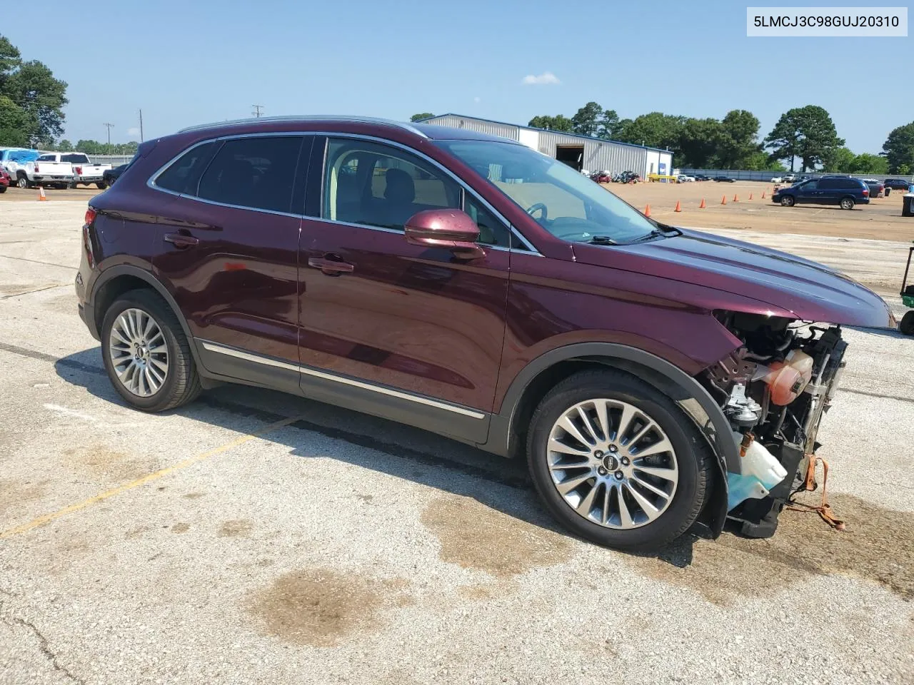 2016 Lincoln Mkc Reserve VIN: 5LMCJ3C98GUJ20310 Lot: 54637284