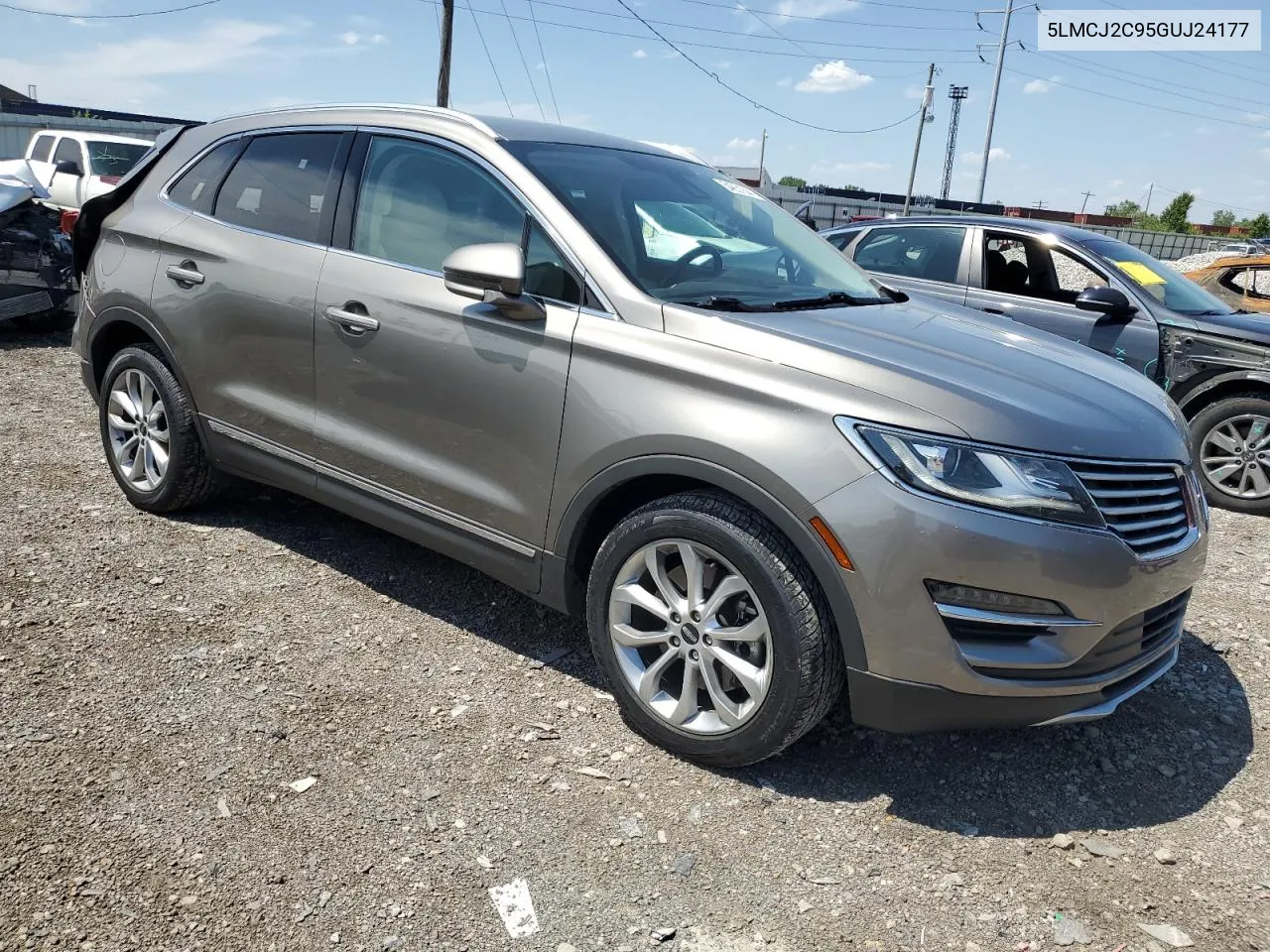 2016 Lincoln Mkc Select VIN: 5LMCJ2C95GUJ24177 Lot: 54651844