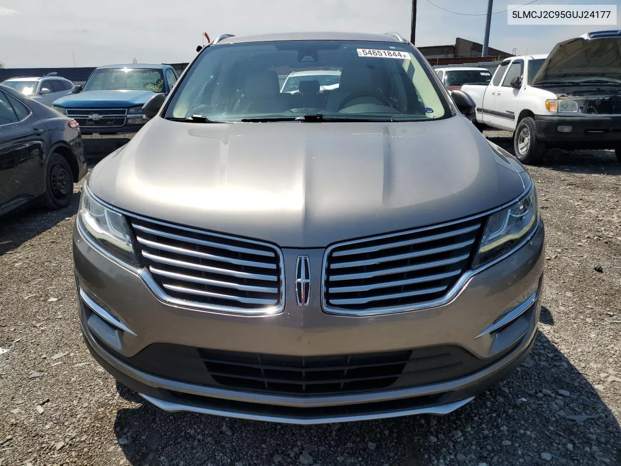 2016 Lincoln Mkc Select VIN: 5LMCJ2C95GUJ24177 Lot: 54651844