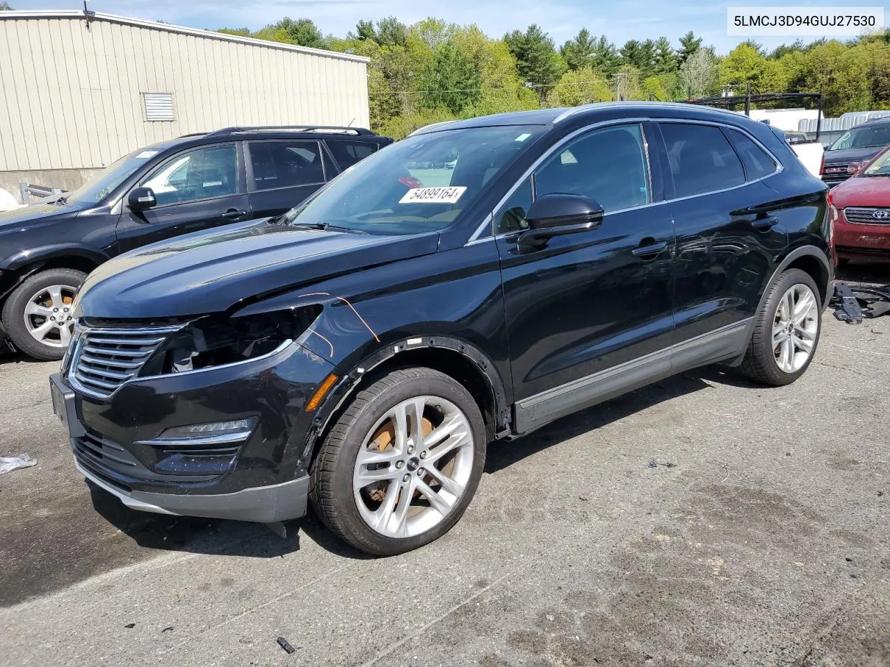 5LMCJ3D94GUJ27530 2016 Lincoln Mkc Reserve