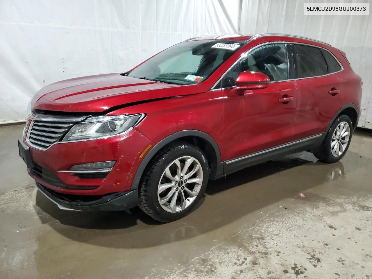 2016 Lincoln Mkc Select VIN: 5LMCJ2D98GUJ00373 Lot: 55552394