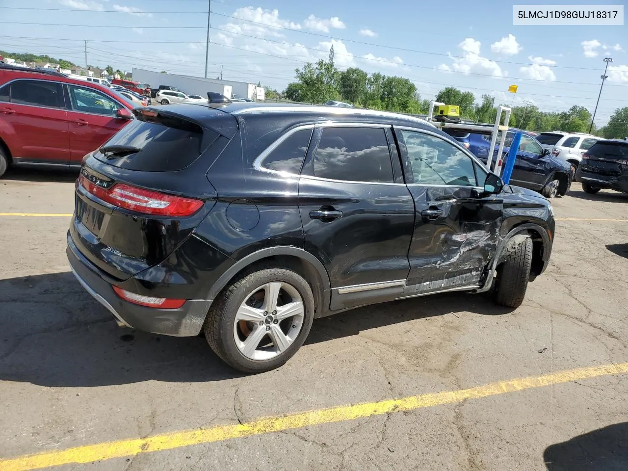 2016 Lincoln Mkc Premiere VIN: 5LMCJ1D98GUJ18317 Lot: 57437094