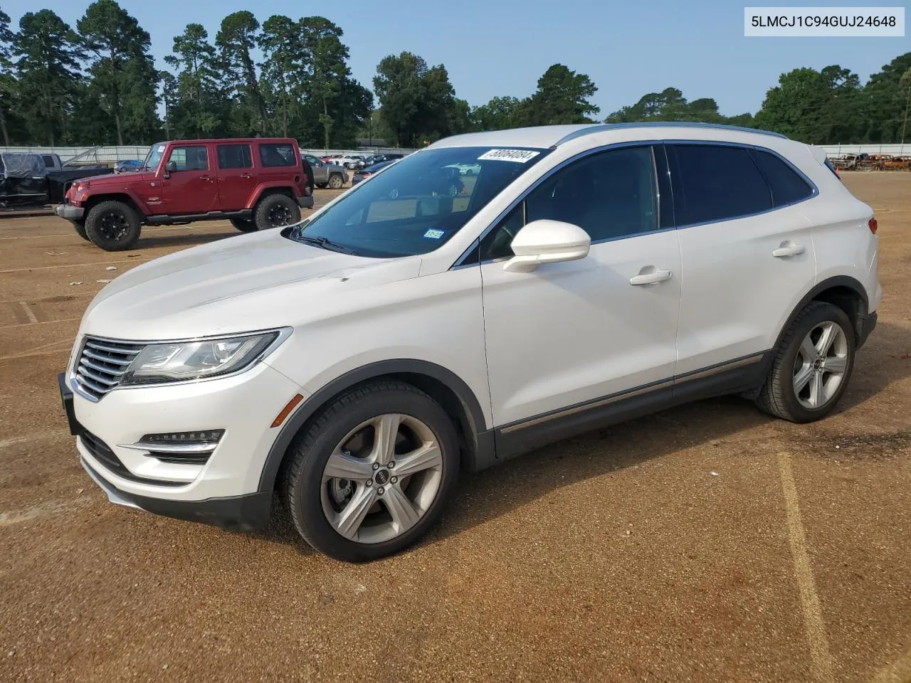 5LMCJ1C94GUJ24648 2016 Lincoln Mkc Premiere