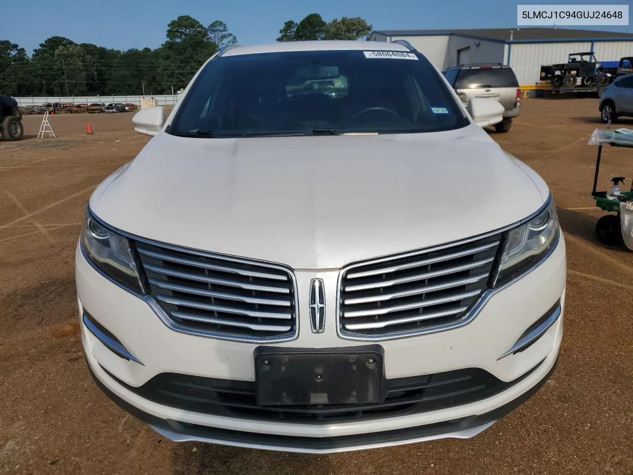 2016 Lincoln Mkc Premiere VIN: 5LMCJ1C94GUJ24648 Lot: 58064084