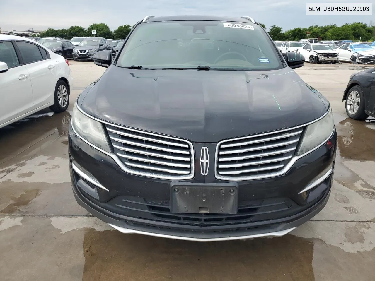 2016 Lincoln Mkc Reserve VIN: 5LMTJ3DH5GUJ20903 Lot: 58093434