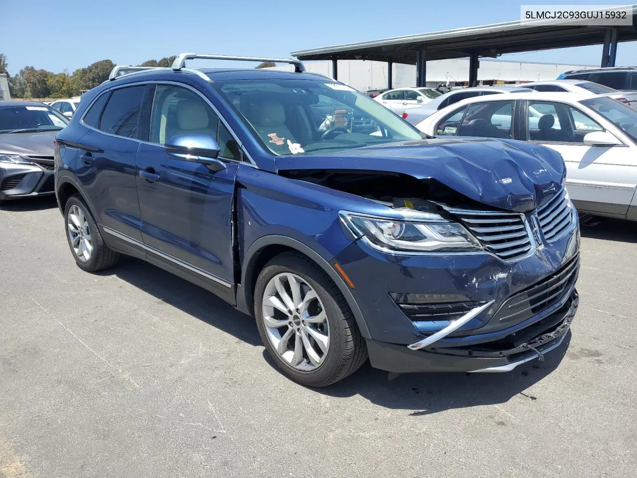 5LMCJ2C93GUJ15932 2016 Lincoln Mkc Select