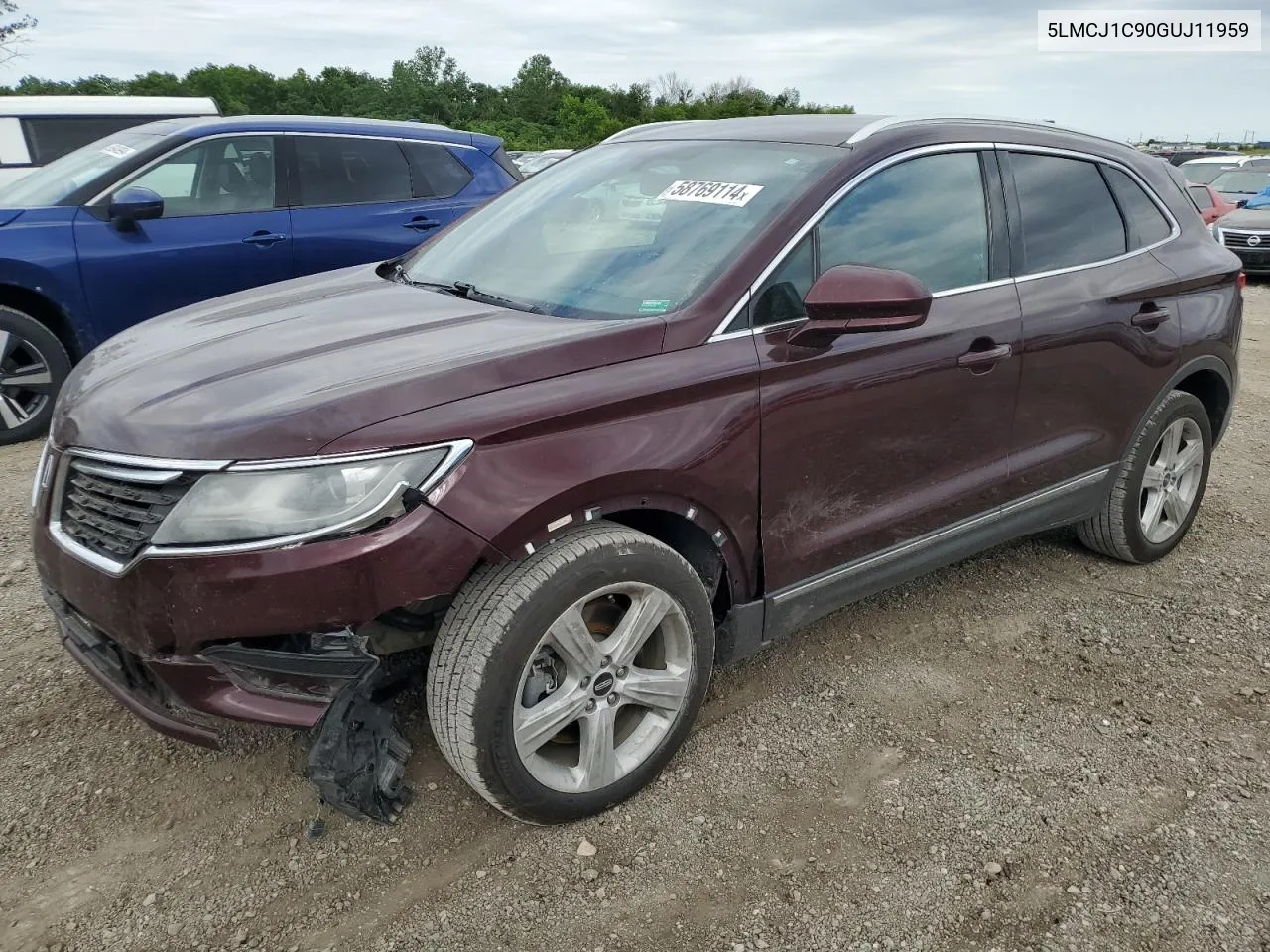 5LMCJ1C90GUJ11959 2016 Lincoln Mkc Premiere