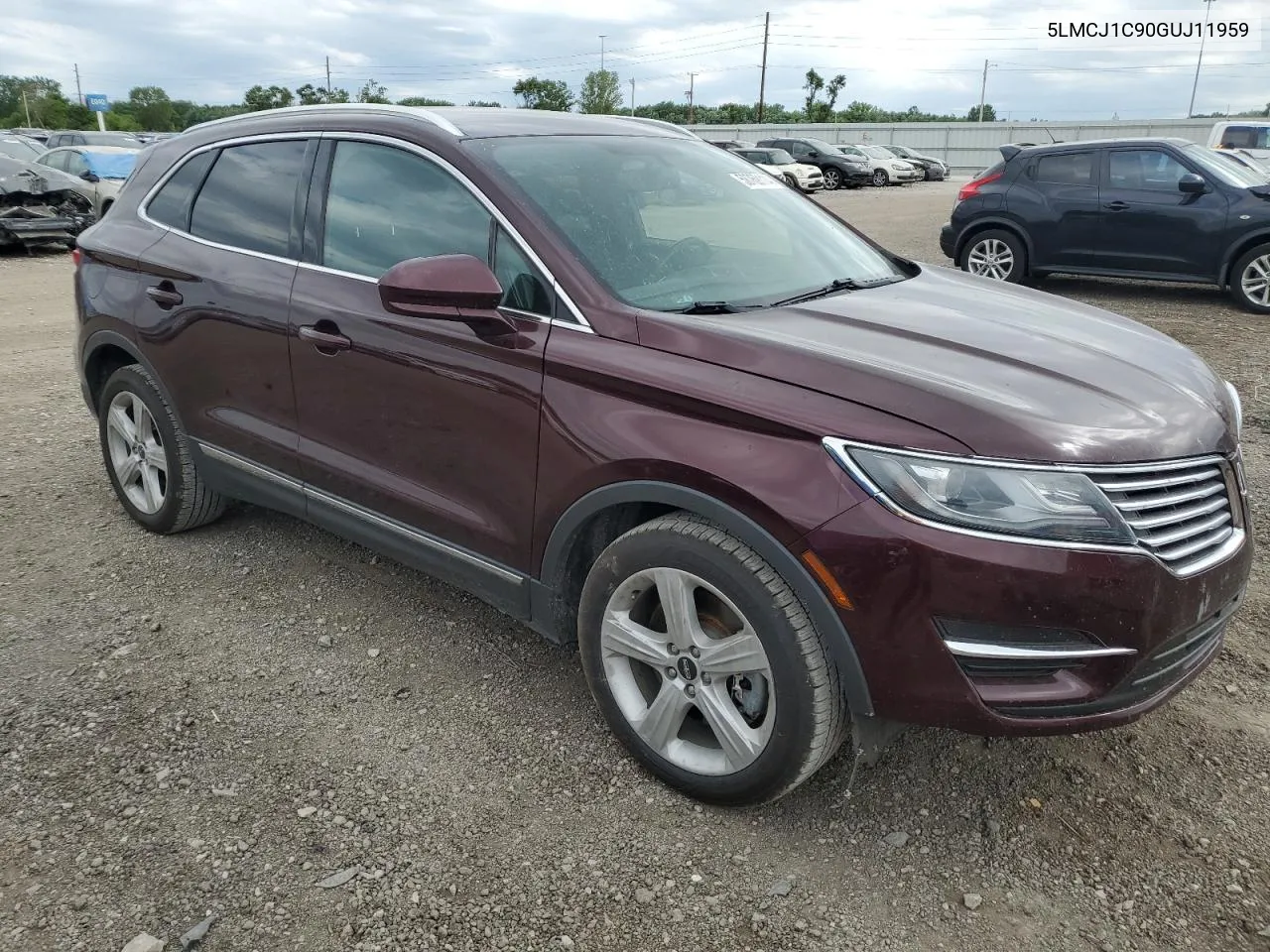 2016 Lincoln Mkc Premiere VIN: 5LMCJ1C90GUJ11959 Lot: 58769114