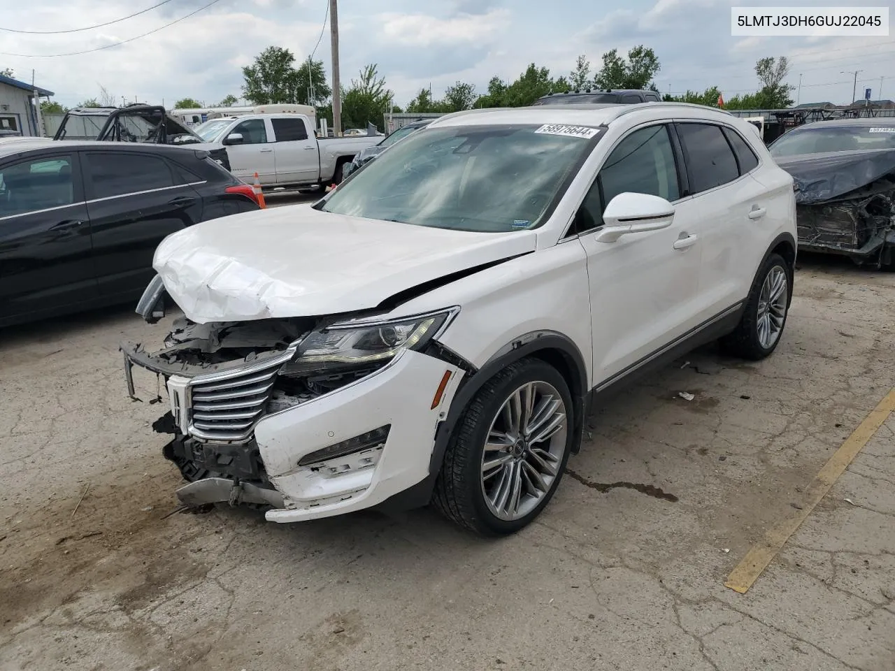 5LMTJ3DH6GUJ22045 2016 Lincoln Mkc Reserve