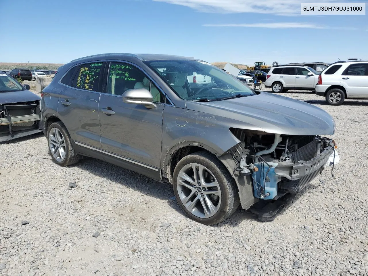 5LMTJ3DH7GUJ31000 2016 Lincoln Mkc Reserve