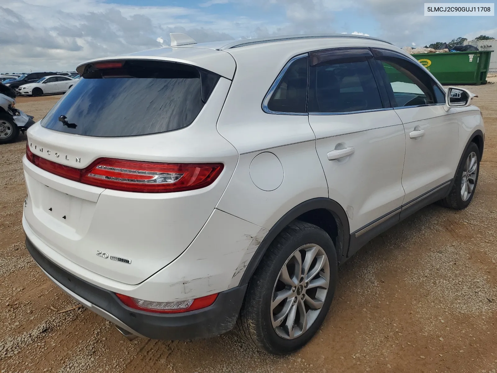 5LMCJ2C90GUJ11708 2016 Lincoln Mkc Select