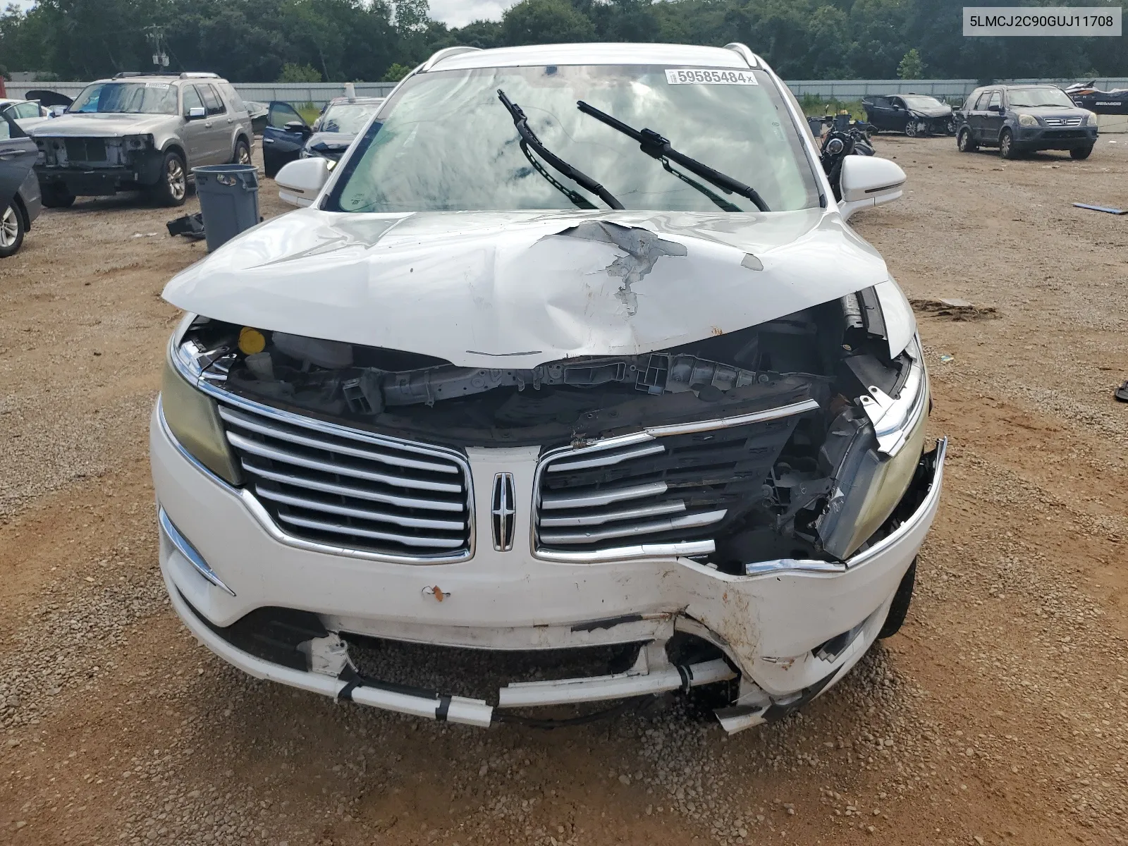 5LMCJ2C90GUJ11708 2016 Lincoln Mkc Select