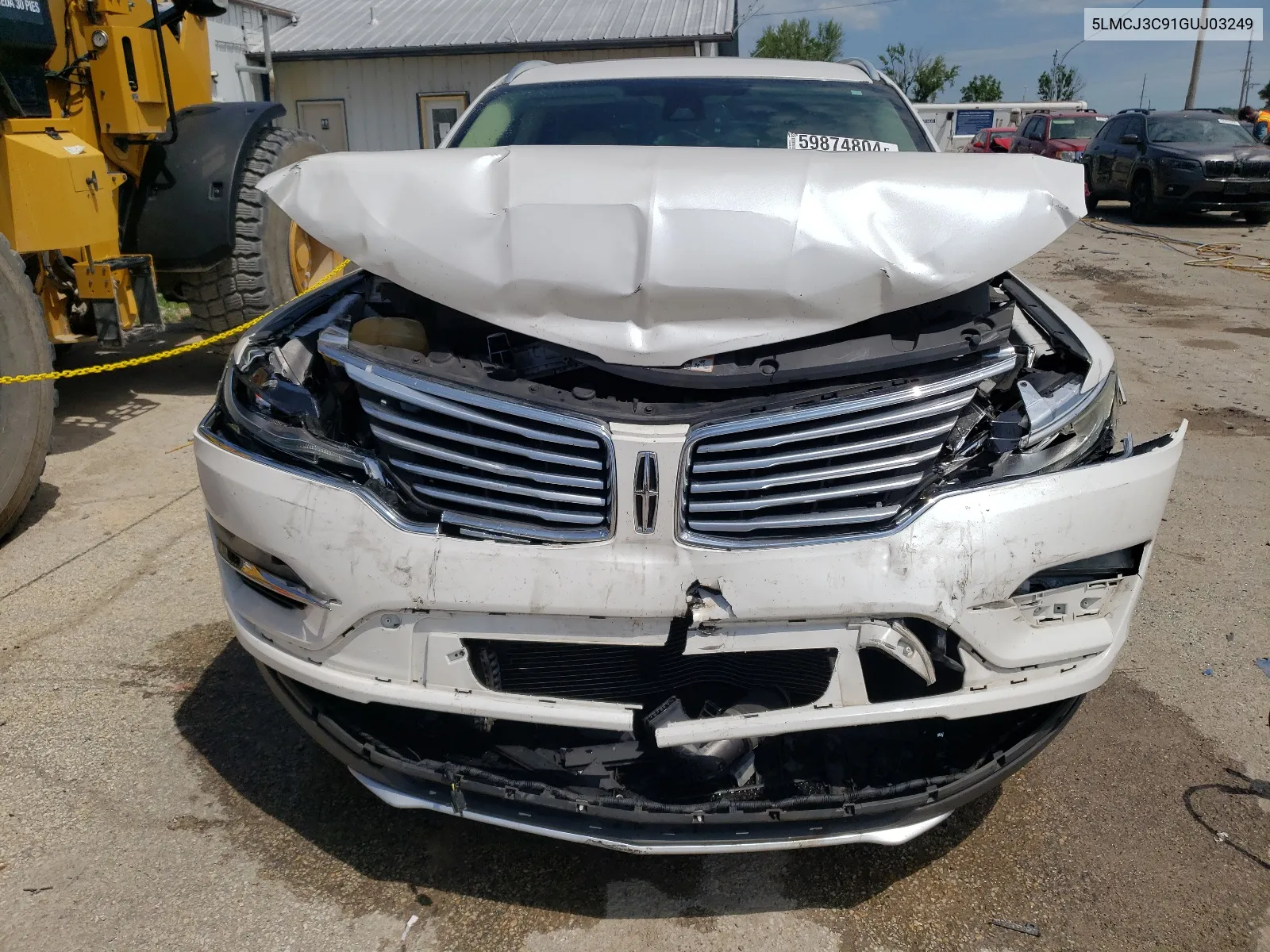 5LMCJ3C91GUJ03249 2016 Lincoln Mkc Reserve