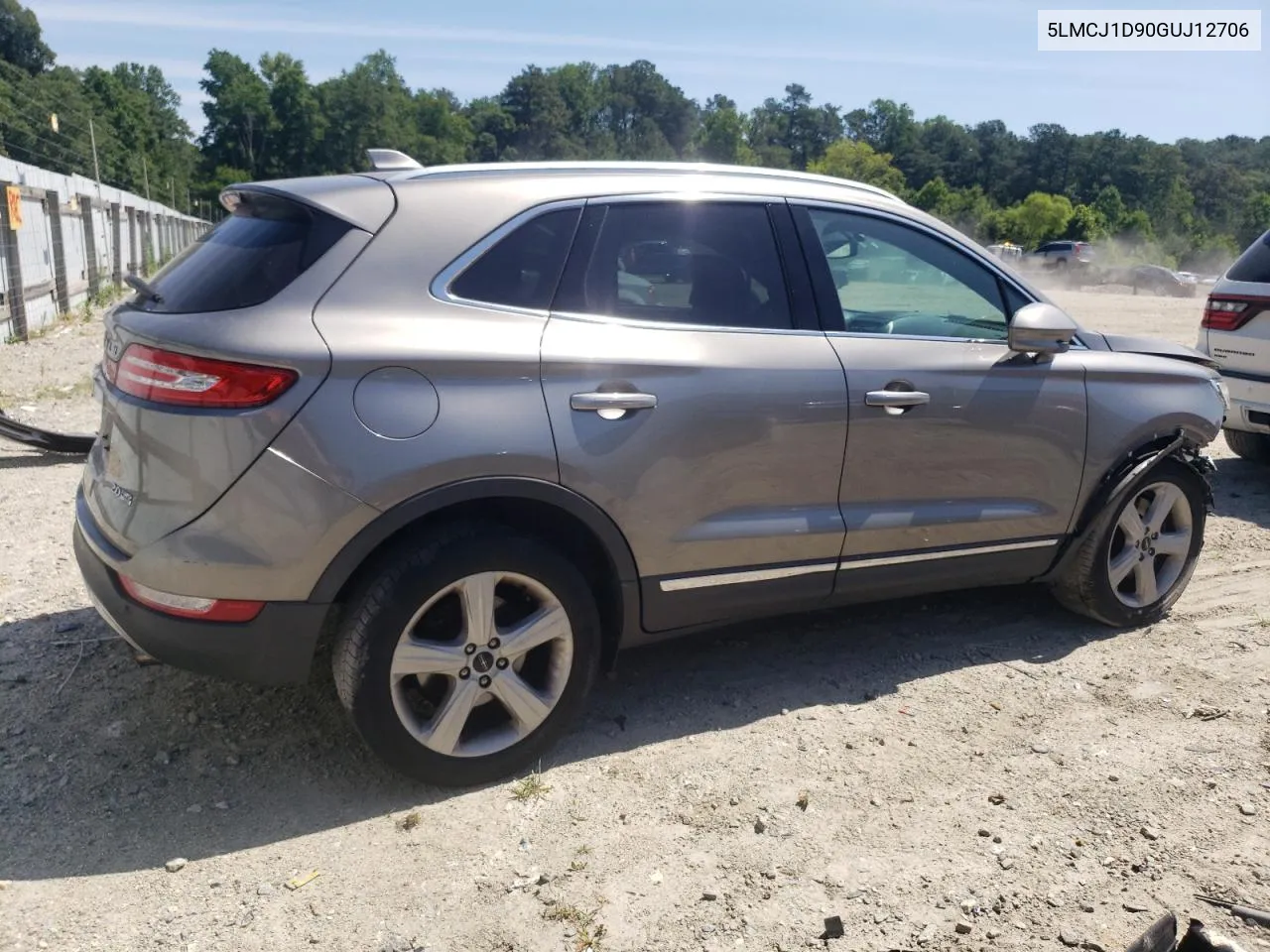 2016 Lincoln Mkc Premiere VIN: 5LMCJ1D90GUJ12706 Lot: 60296834