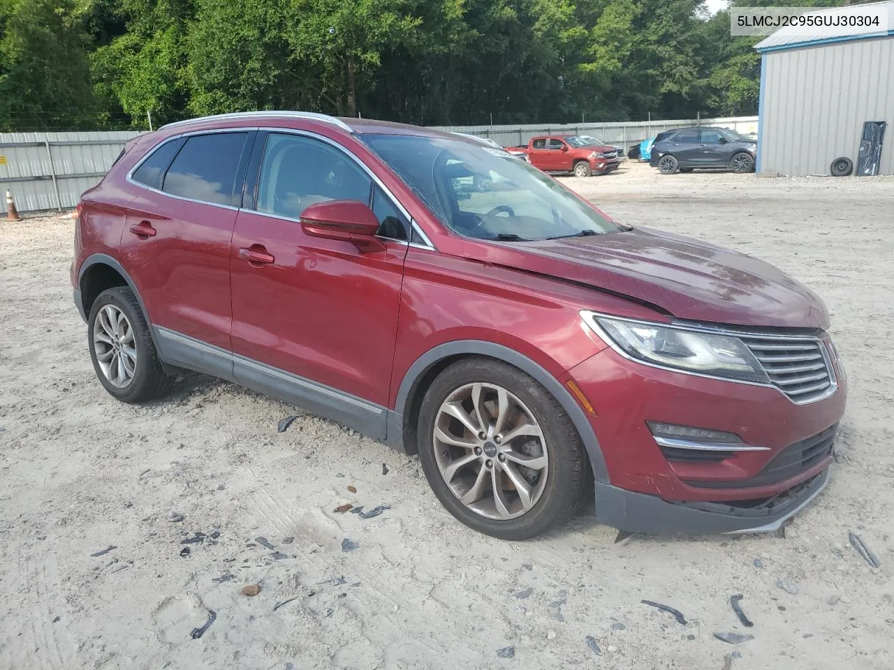 5LMCJ2C95GUJ30304 2016 Lincoln Mkc Select