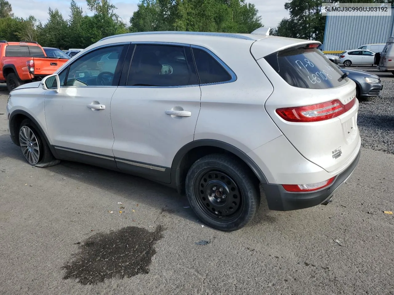 2016 Lincoln Mkc Reserve VIN: 5LMCJ3C99GUJ03192 Lot: 63231344