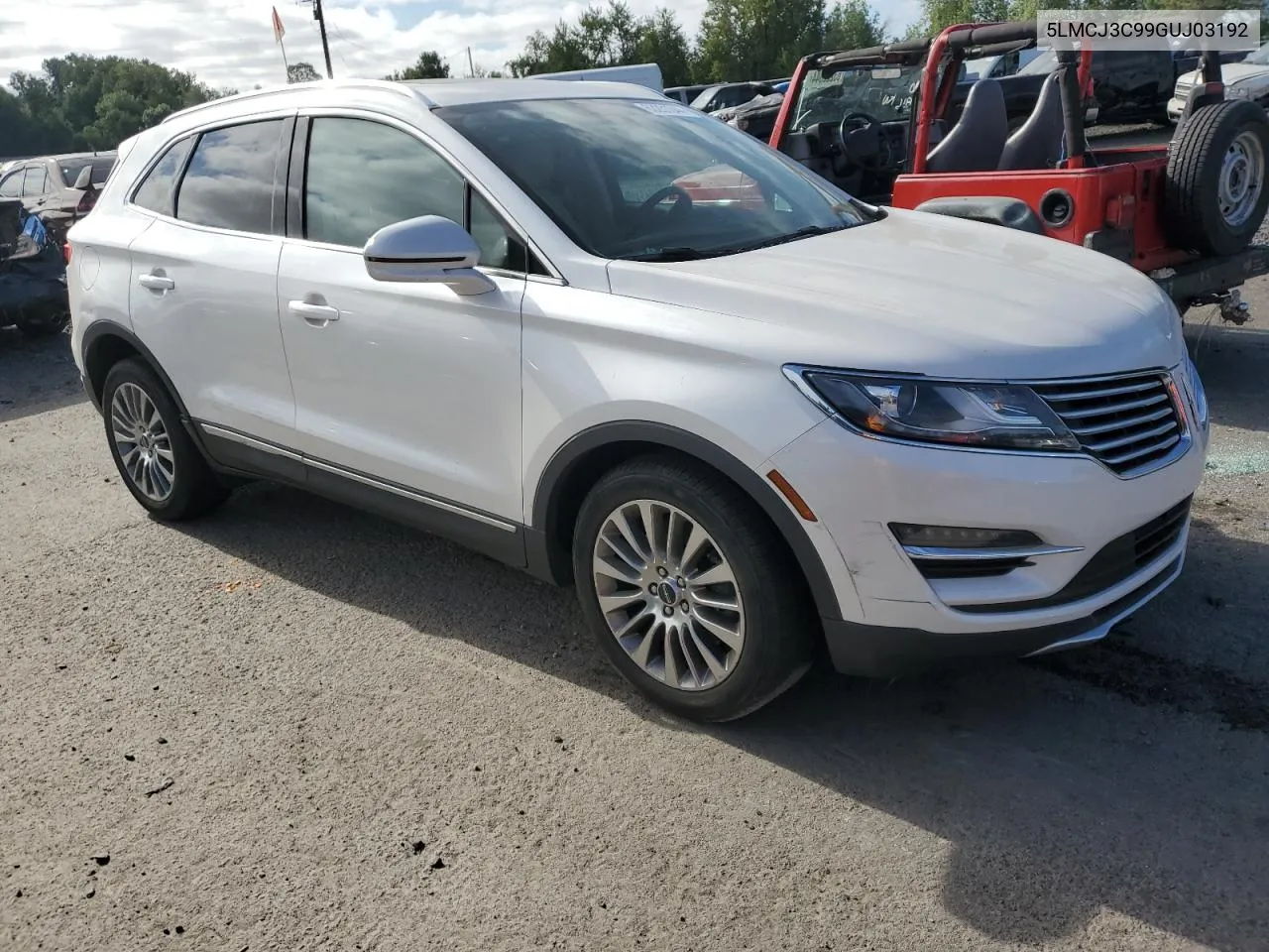 2016 Lincoln Mkc Reserve VIN: 5LMCJ3C99GUJ03192 Lot: 63231344