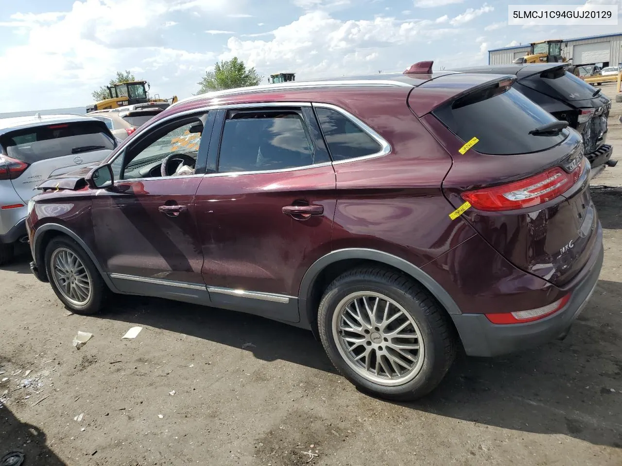 5LMCJ1C94GUJ20129 2016 Lincoln Mkc Premiere