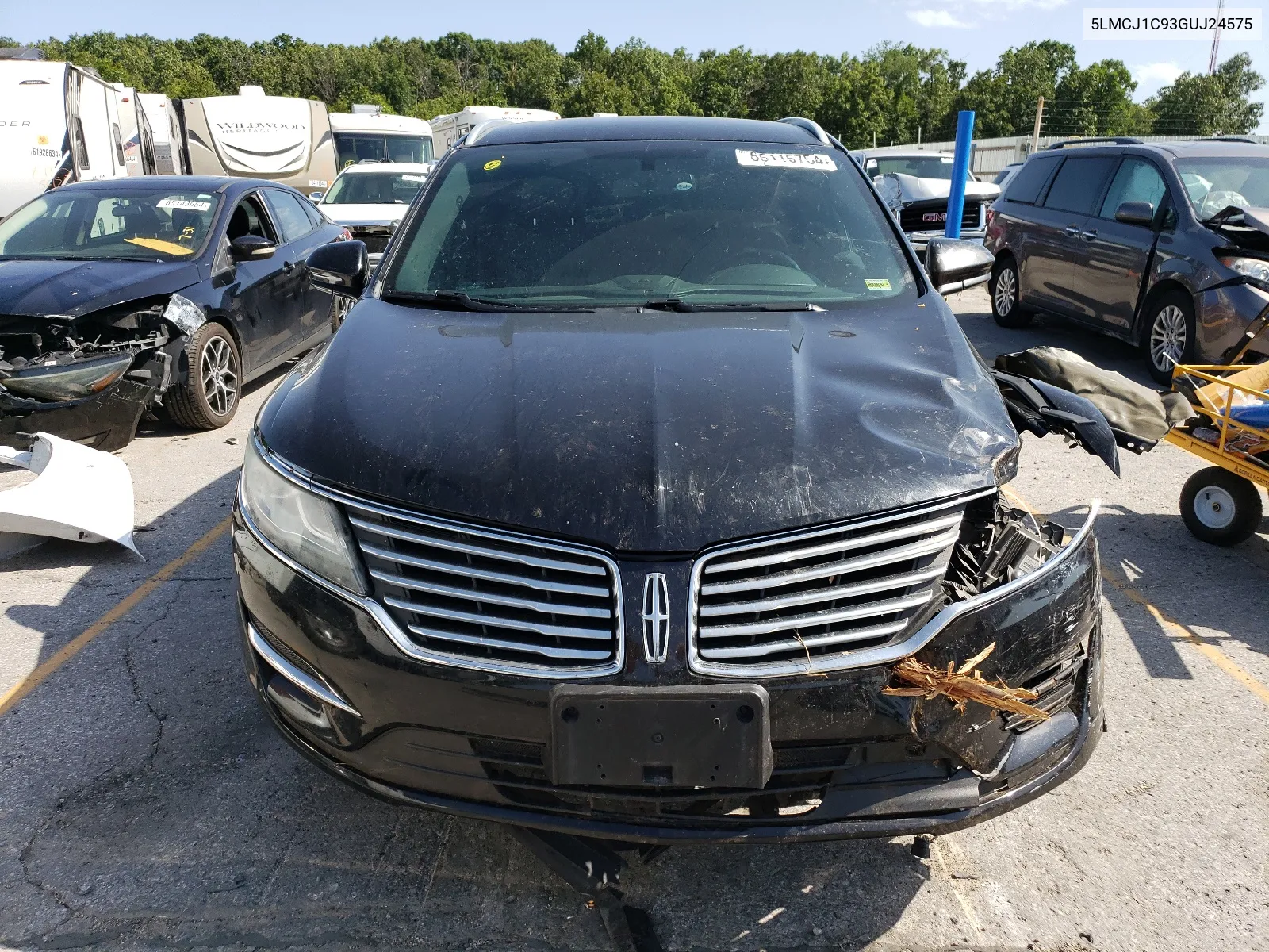 2016 Lincoln Mkc Premiere VIN: 5LMCJ1C93GUJ24575 Lot: 65115754