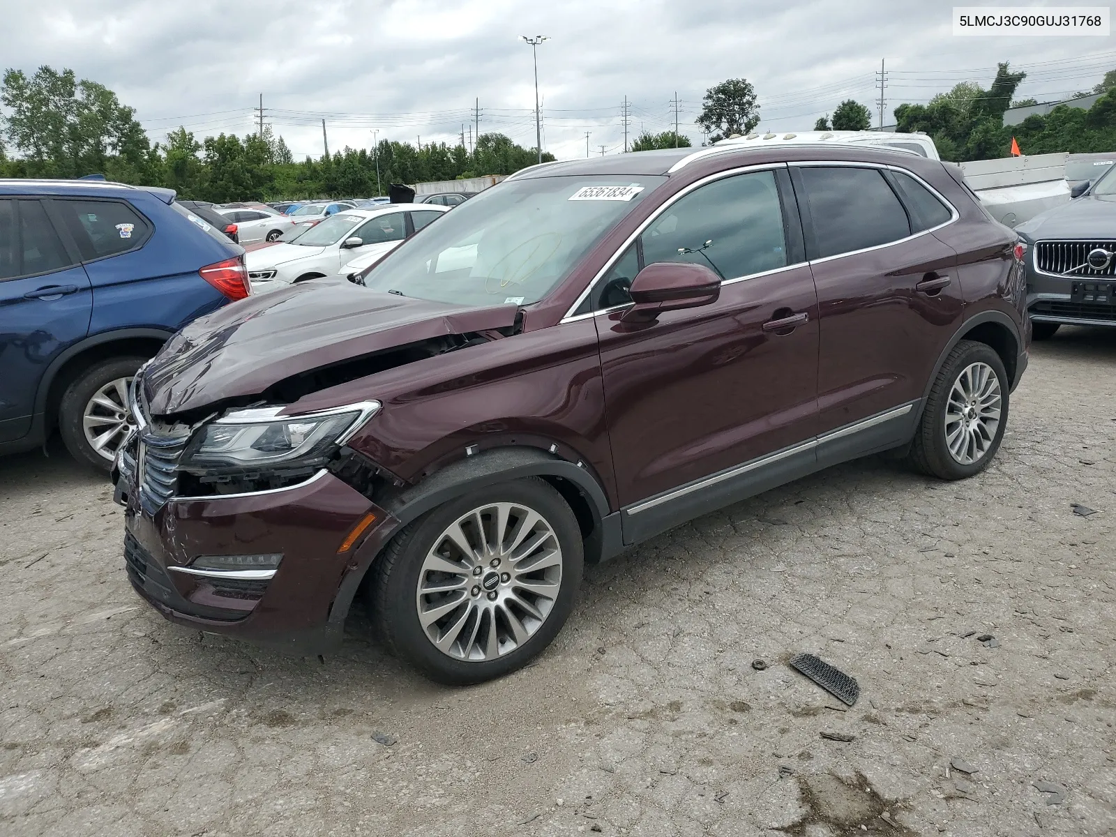 5LMCJ3C90GUJ31768 2016 Lincoln Mkc Reserve