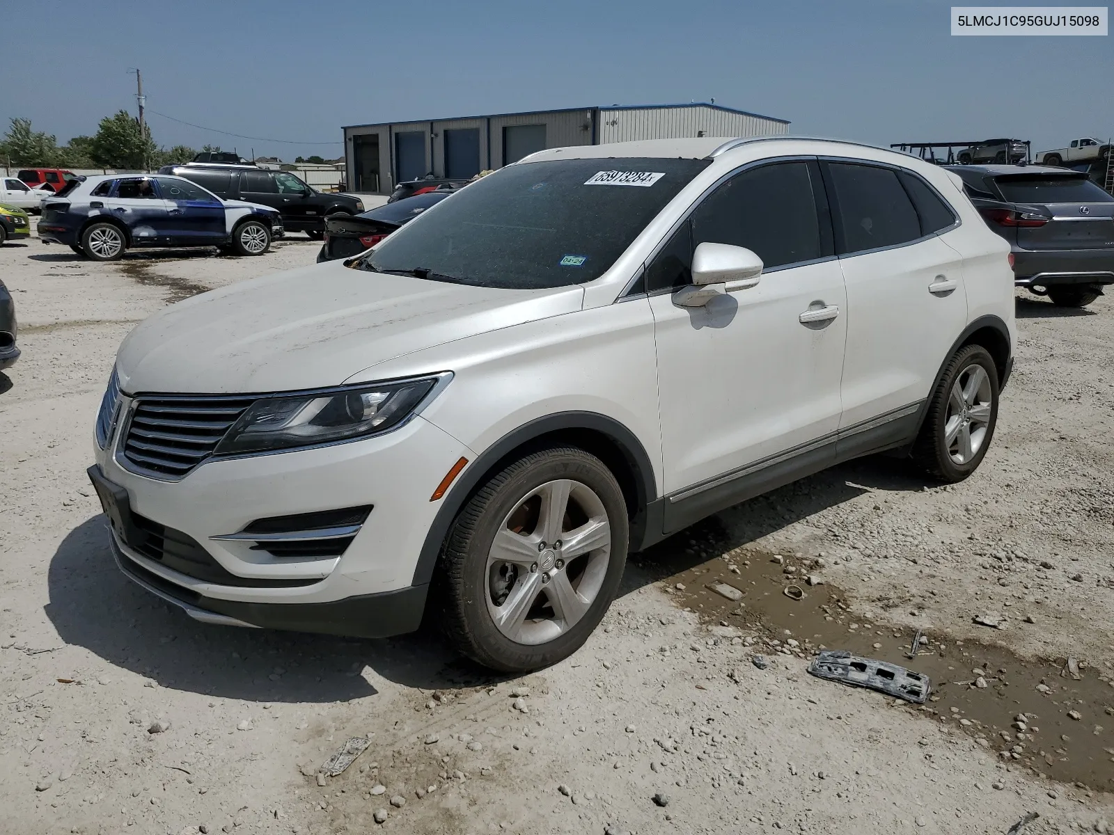 5LMCJ1C95GUJ15098 2016 Lincoln Mkc Premiere